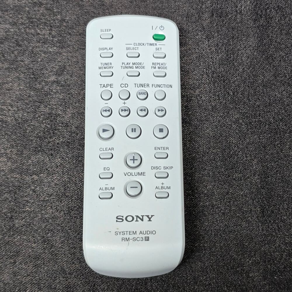 Genuine Sony RM-SC3 System Audio Remote Control Sony Mini Hi-Fi Stereo System - Picture 6 of 6